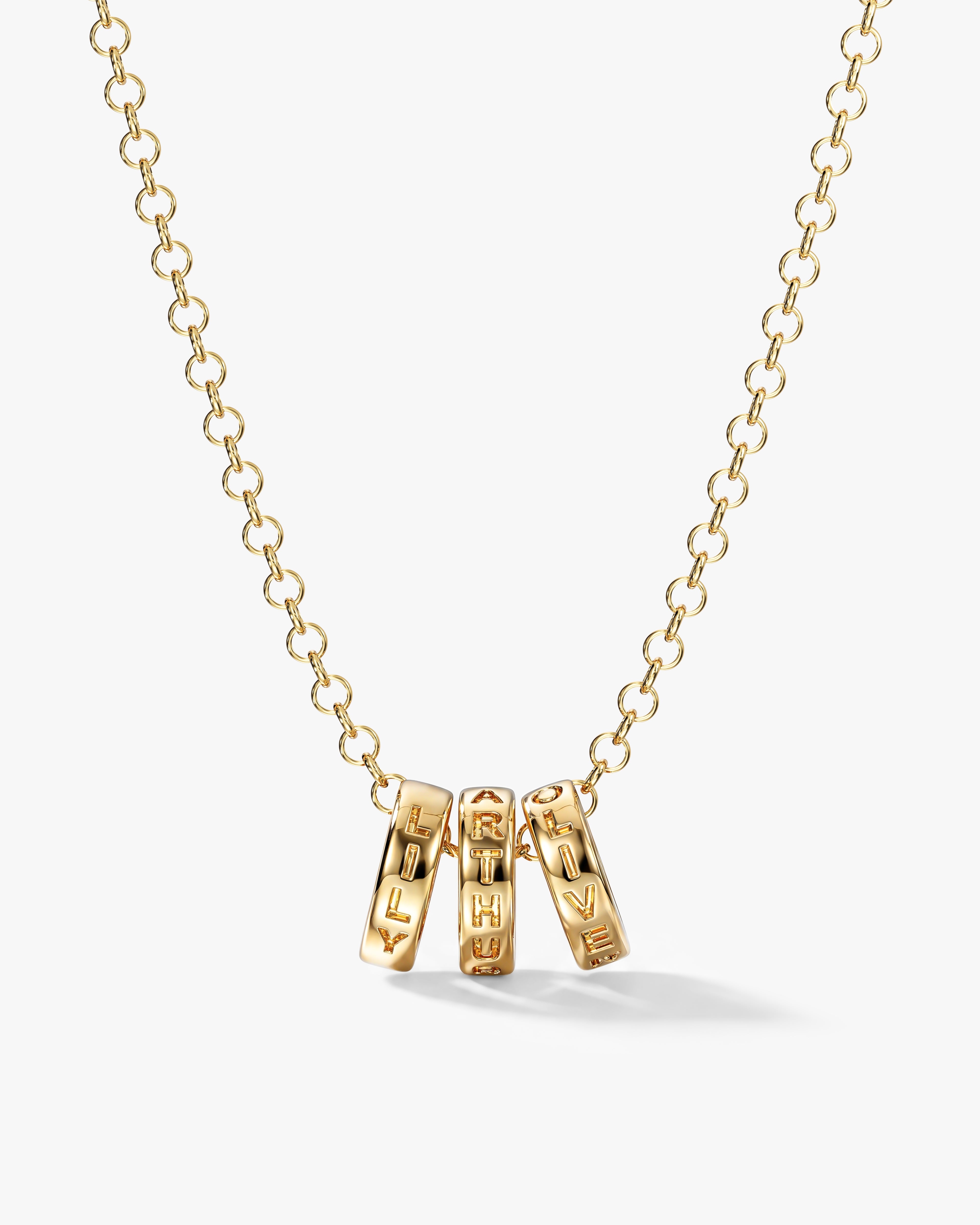 Men's Family Necklace