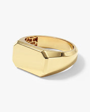 Octagon Signet Ring