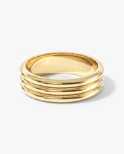 Ridged Band Ring