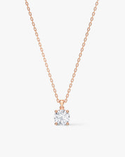Round Cut Solitaire Pendant (1.00 CT)
