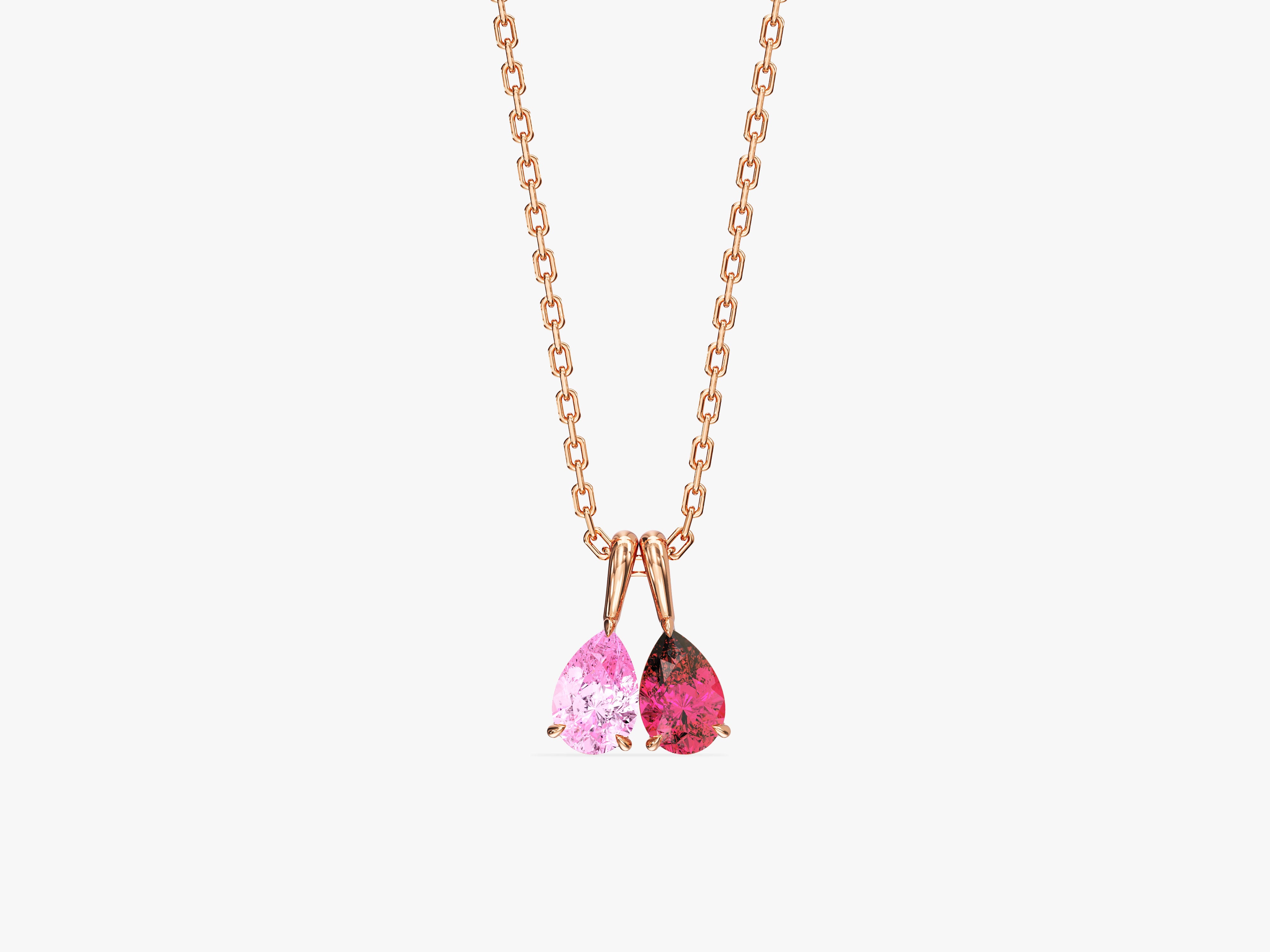Laurel Birthstone Necklace