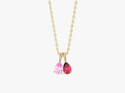 Laurel Birthstone Necklace