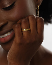 4mm Classic Dome Wedding Band
