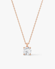 Round Cut Solitaire Pendant (2.00 CT)