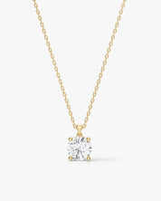 Round Cut Solitaire Pendant (2.00 CT)