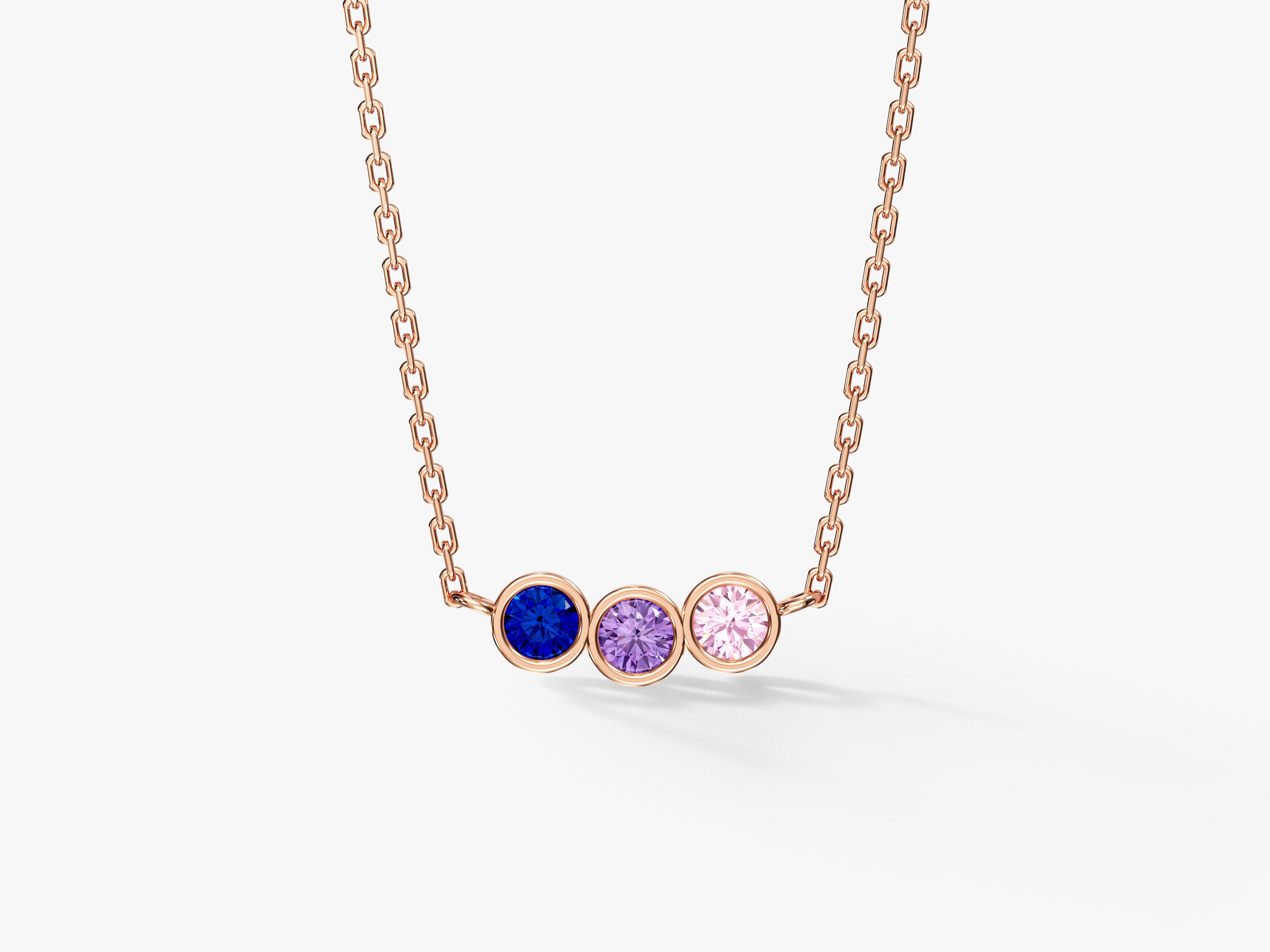 Celestial Birthstone Necklace