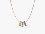 Birthstone Ringlet Necklace