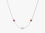 Celestial Station Birthstone Necklace