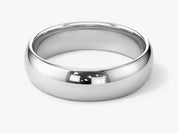6mm Classic Dome Wedding Band
