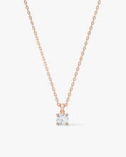 Round Cut Solitaire Pendant (0.50 CT)