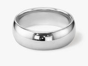 7mm Classic Dome Polished Wedding Band