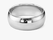 8mm Classic Dome Wedding Band