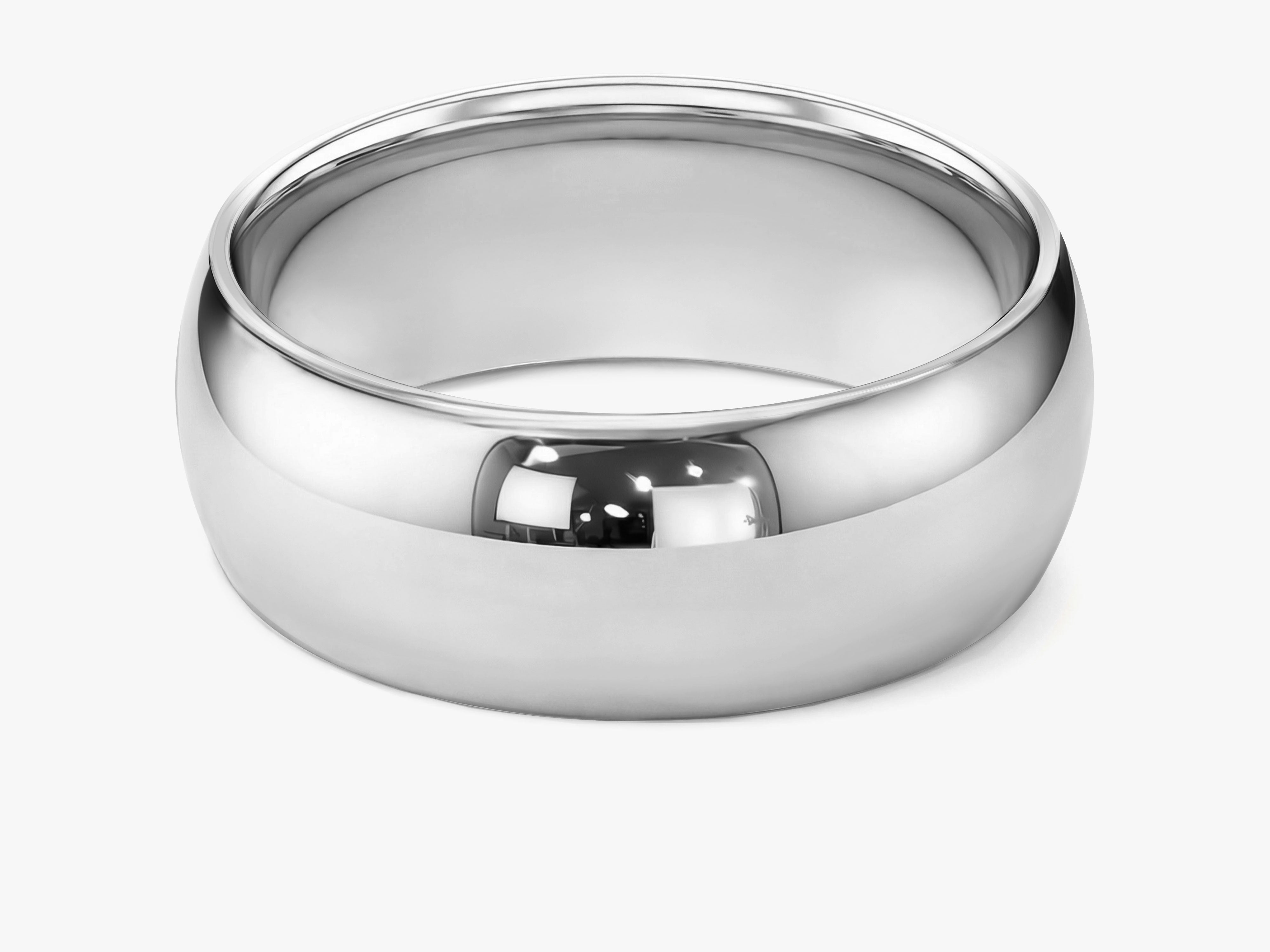 8mm Classic Dome Wedding Band