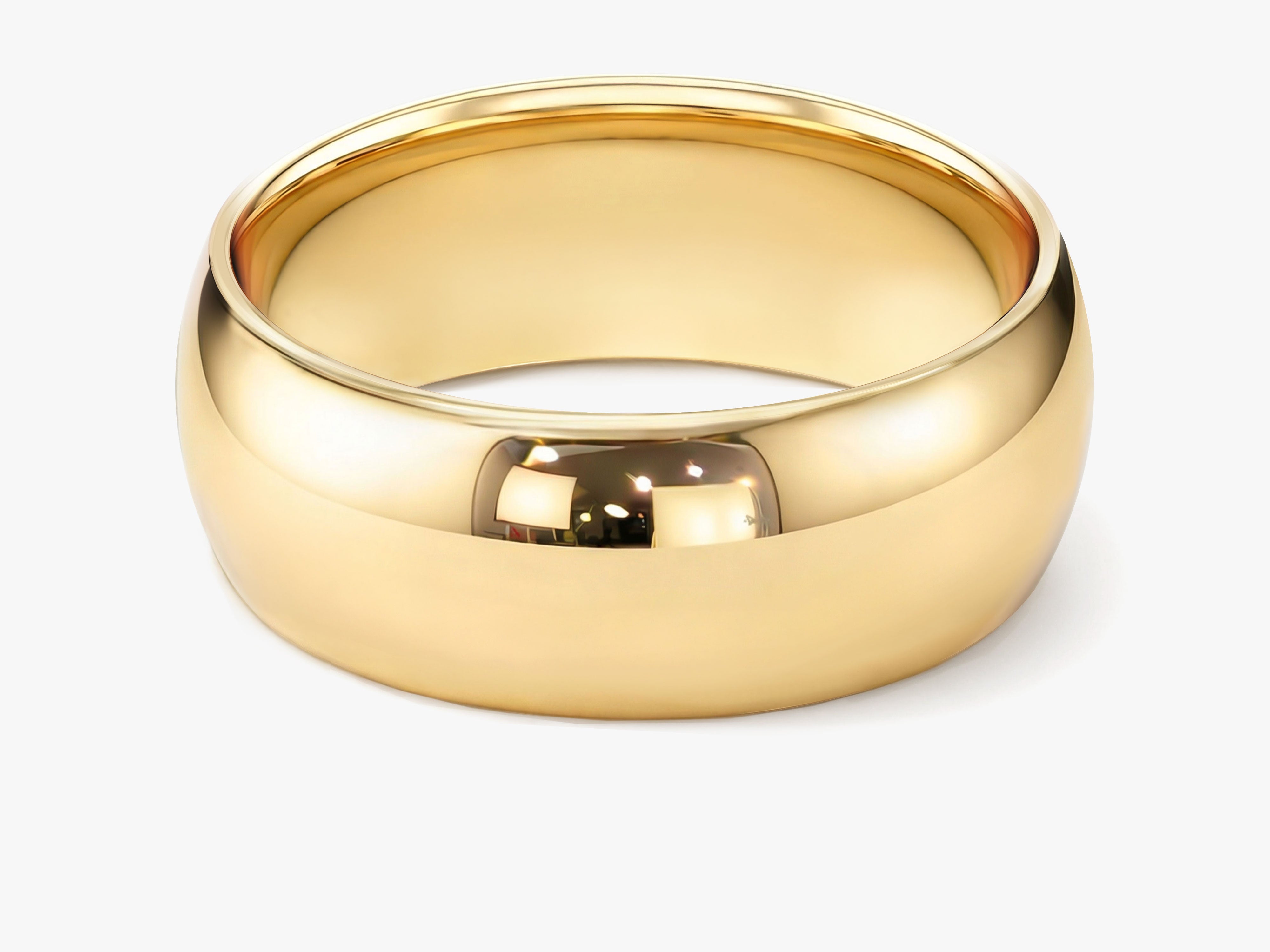 8mm Classic Dome Wedding Band