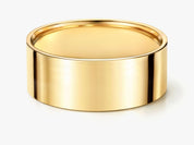 8mm Classic Flat Wedding Band