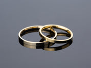 2mm Flat Wedding Band