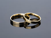 3mm Flat Wedding Band