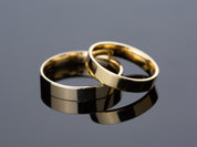 4mm Flat Wedding Band