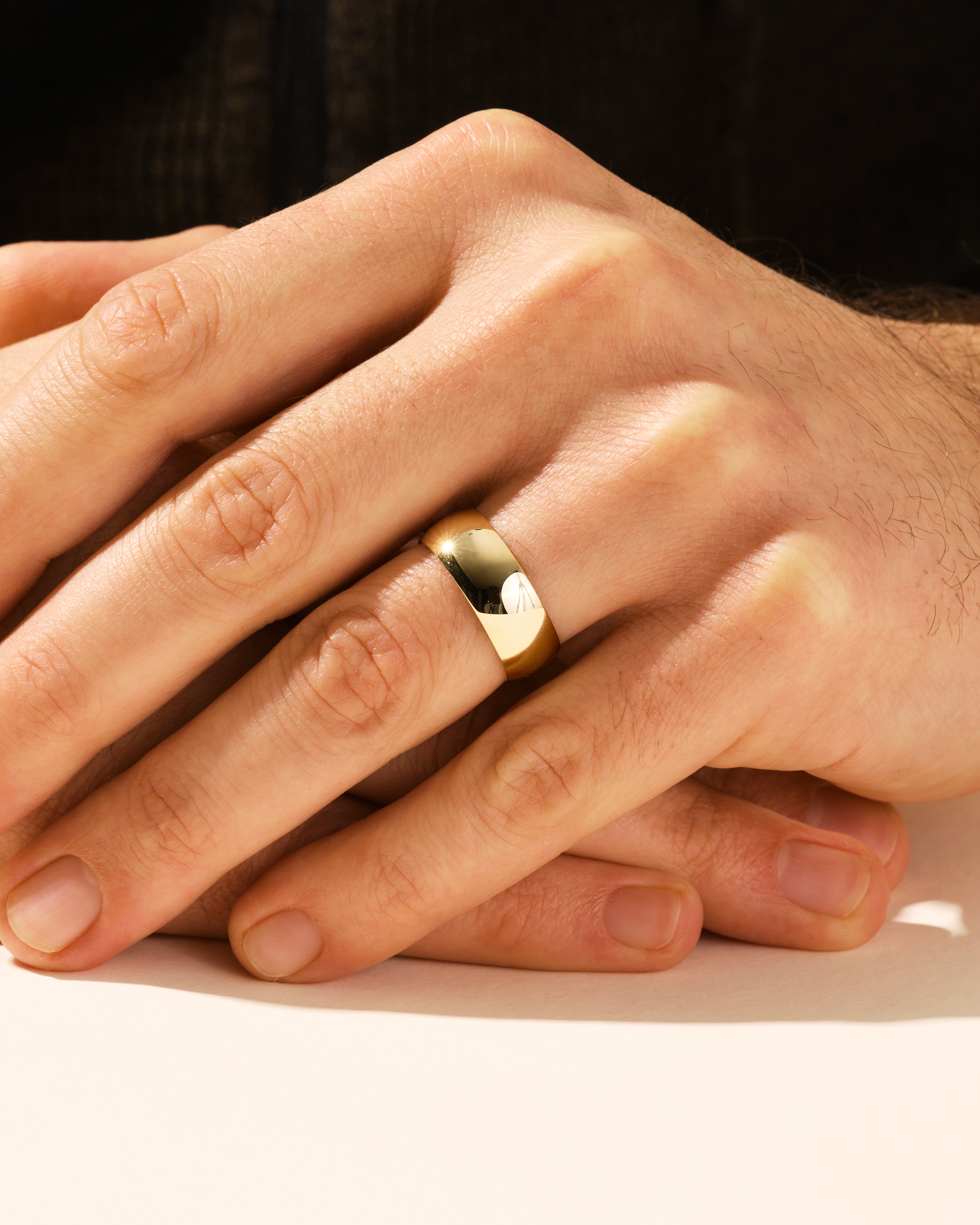 8mm Classic Dome Wedding Band