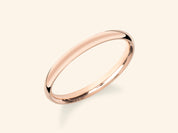 2mm Dome Wedding Band