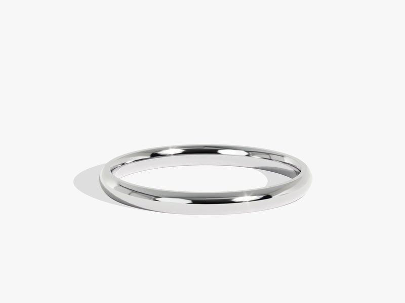 2mm Classic Dome Wedding Band