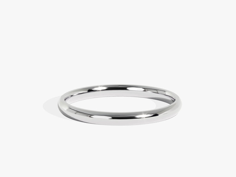 2mm Classic Dome Wedding Band