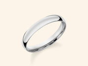 3mm Dome Wedding Band
