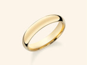 4mm Dome Wedding Band