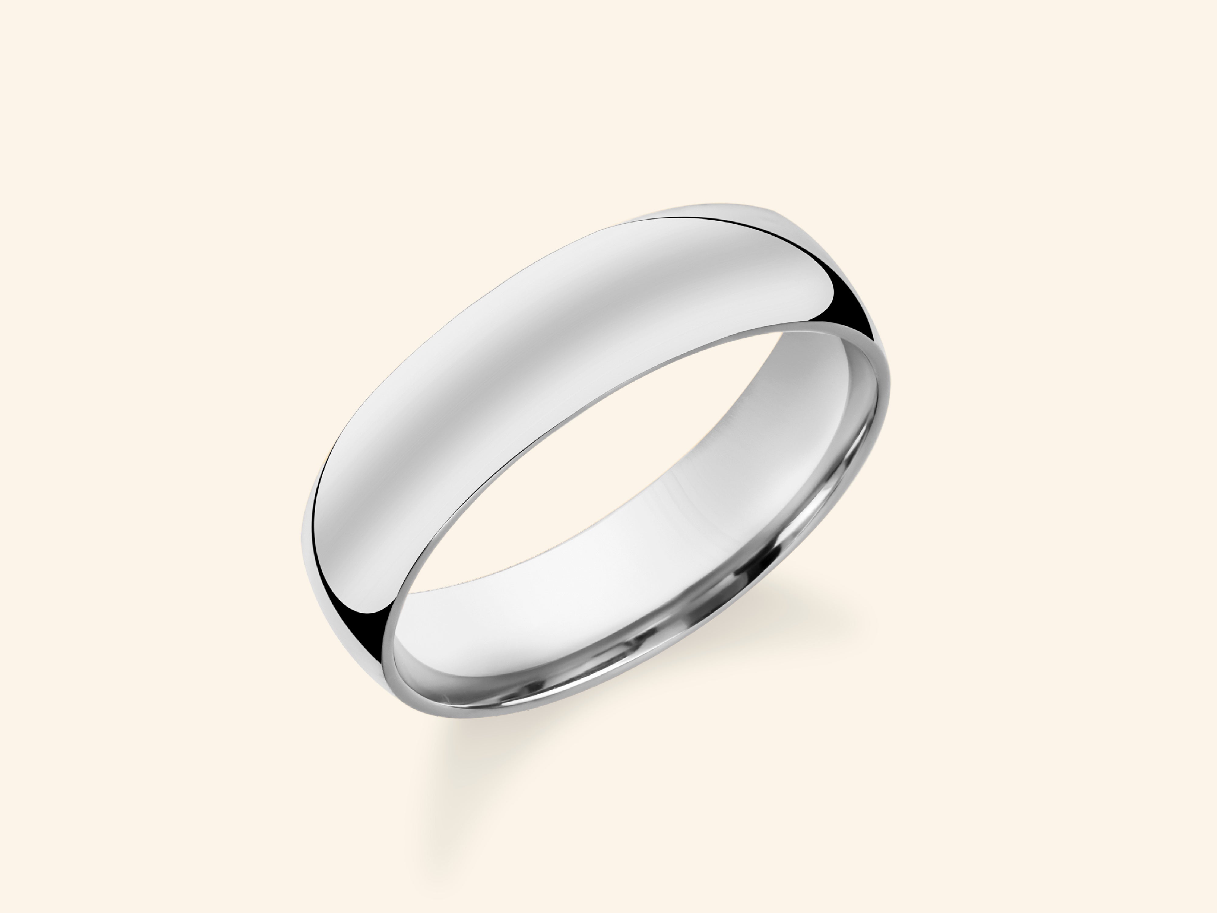 5mm Dome Wedding Band