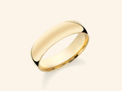 5mm Dome Wedding Band