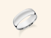 6mm Dome Wedding Band