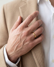 3mm Hammered Dome Wedding Band