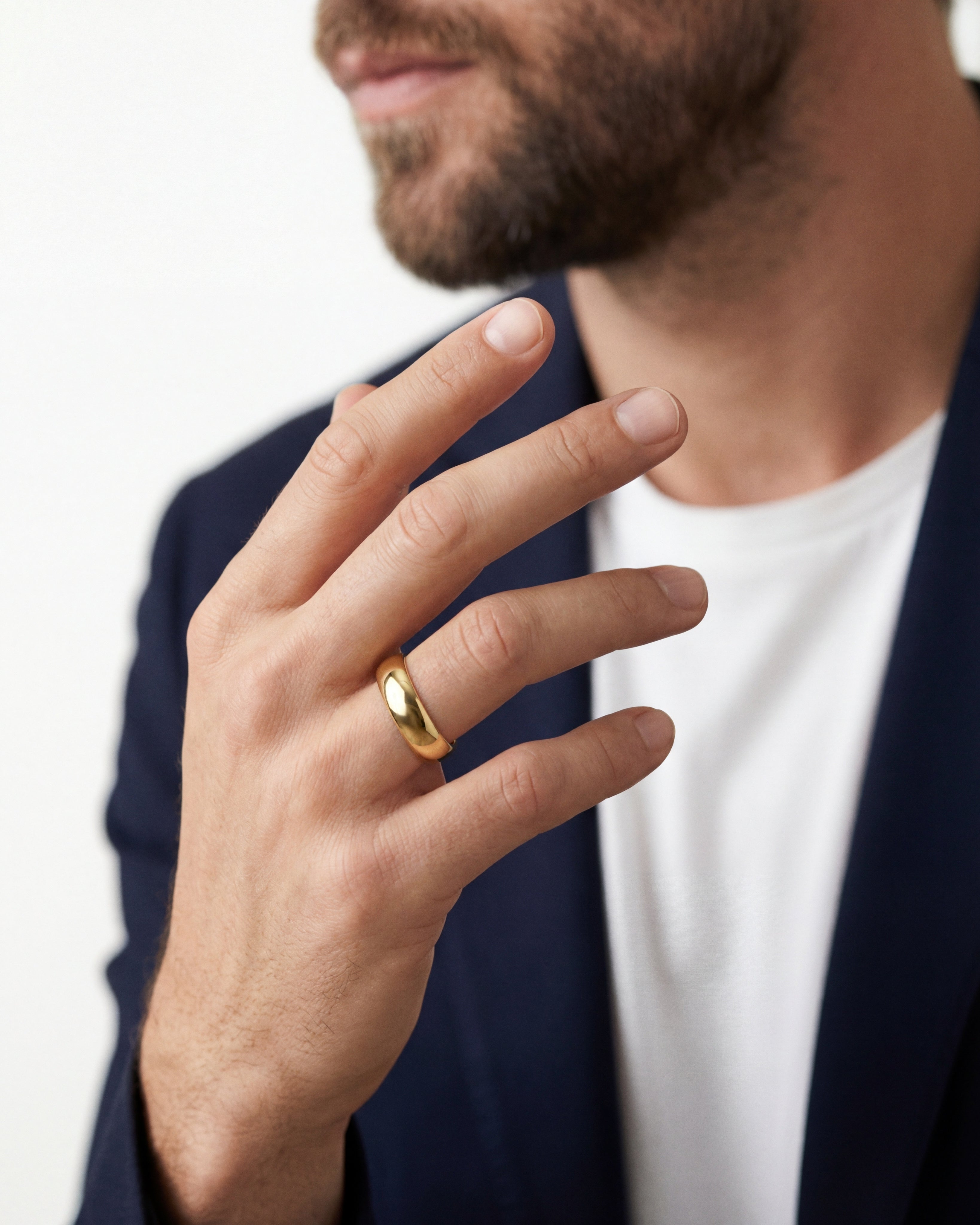 7mm Classic Dome Polished Wedding Band