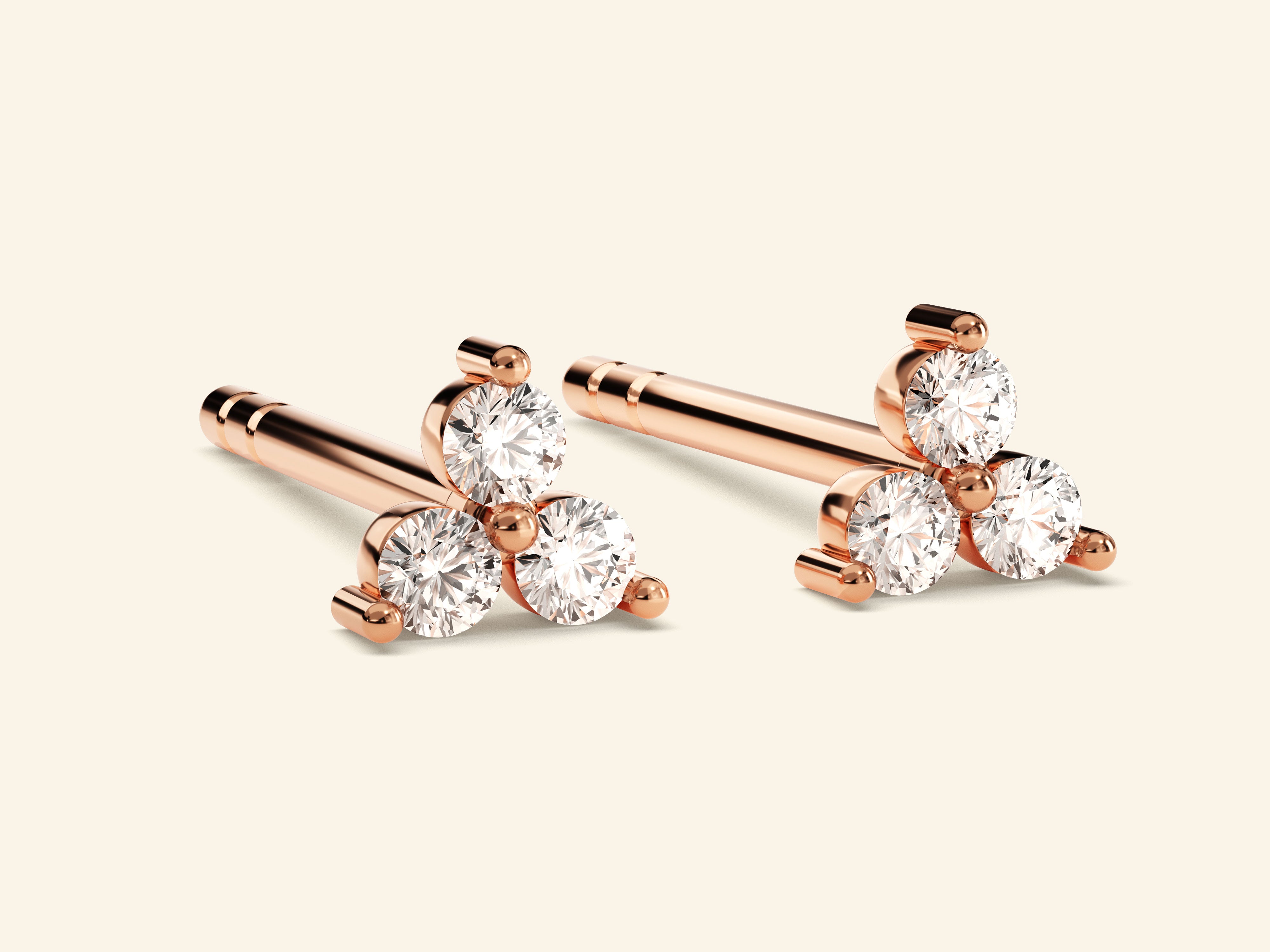 Trio Cluster Studs