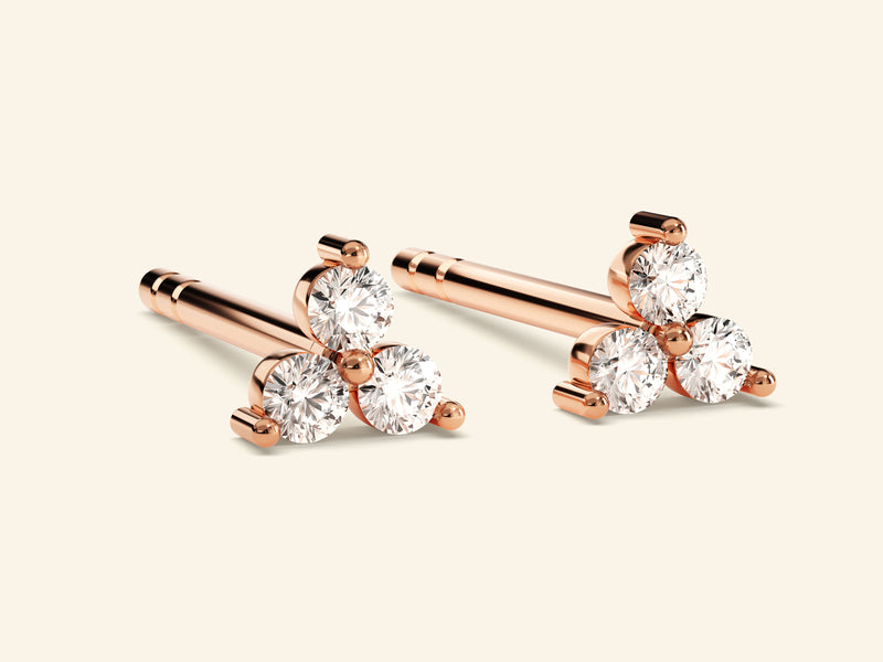 Trio Cluster Studs