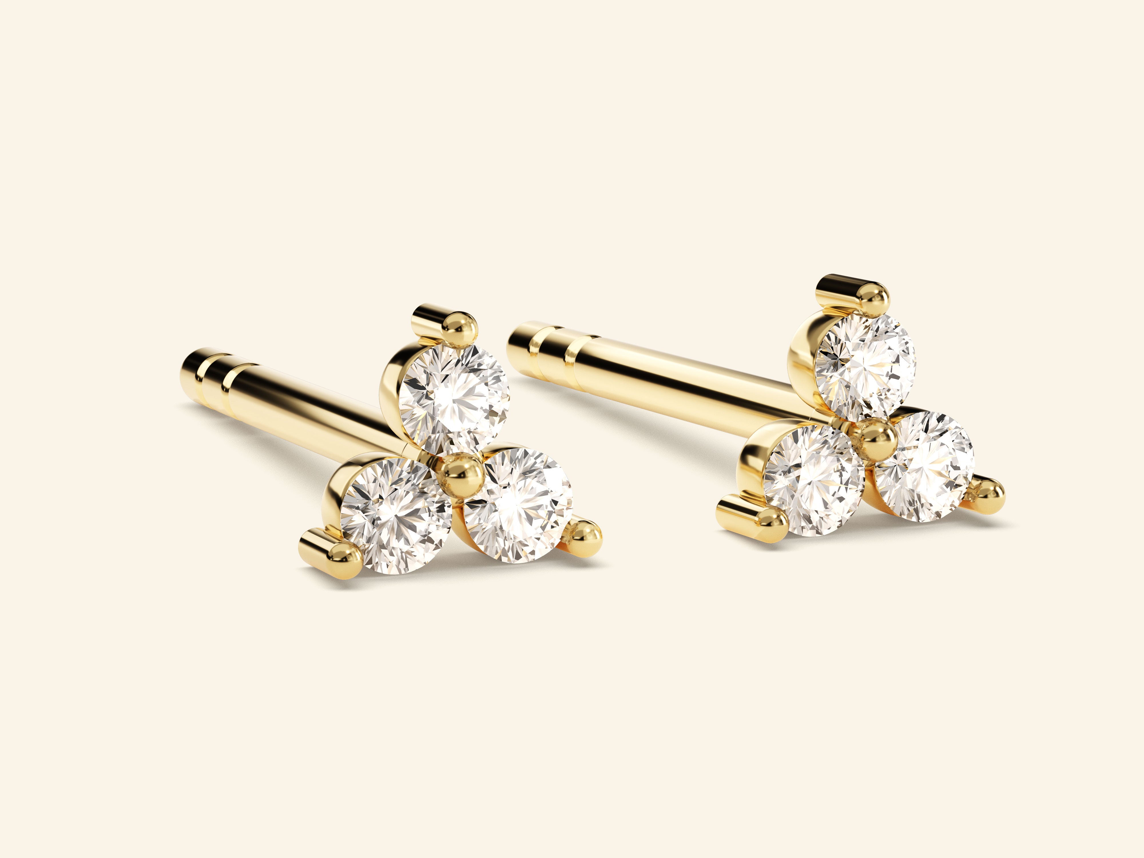 Trio Cluster Studs