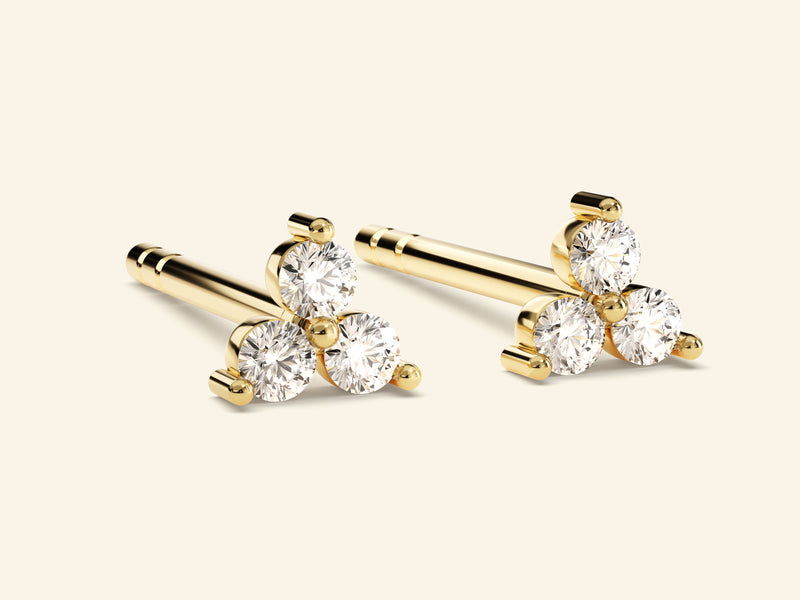 Trio Cluster Studs