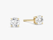Round Cut Stud Earrings (0.50 ct tw)