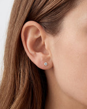Round Cut Stud Earrings (0.50 ct tw)