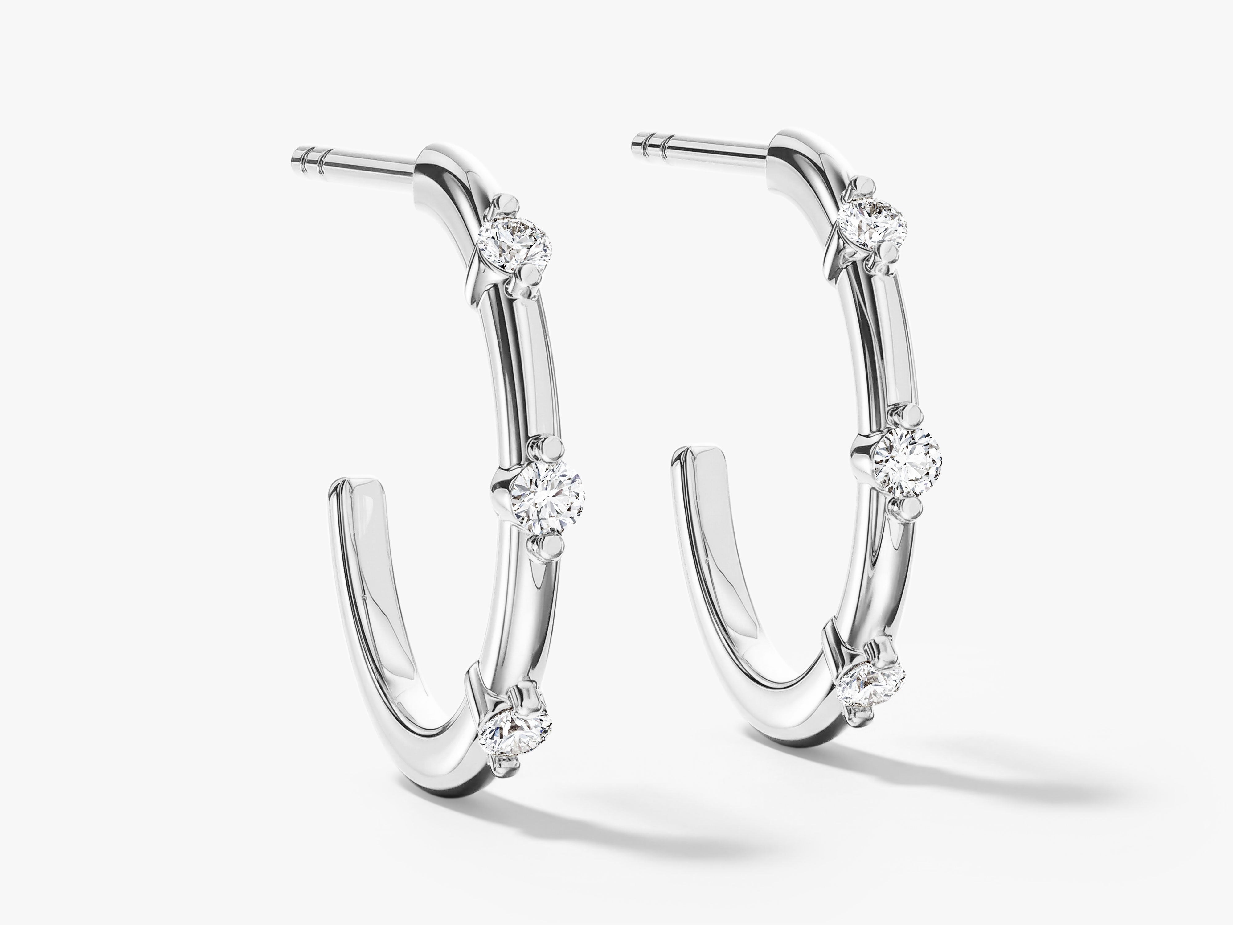 Sparkle Row Hoops