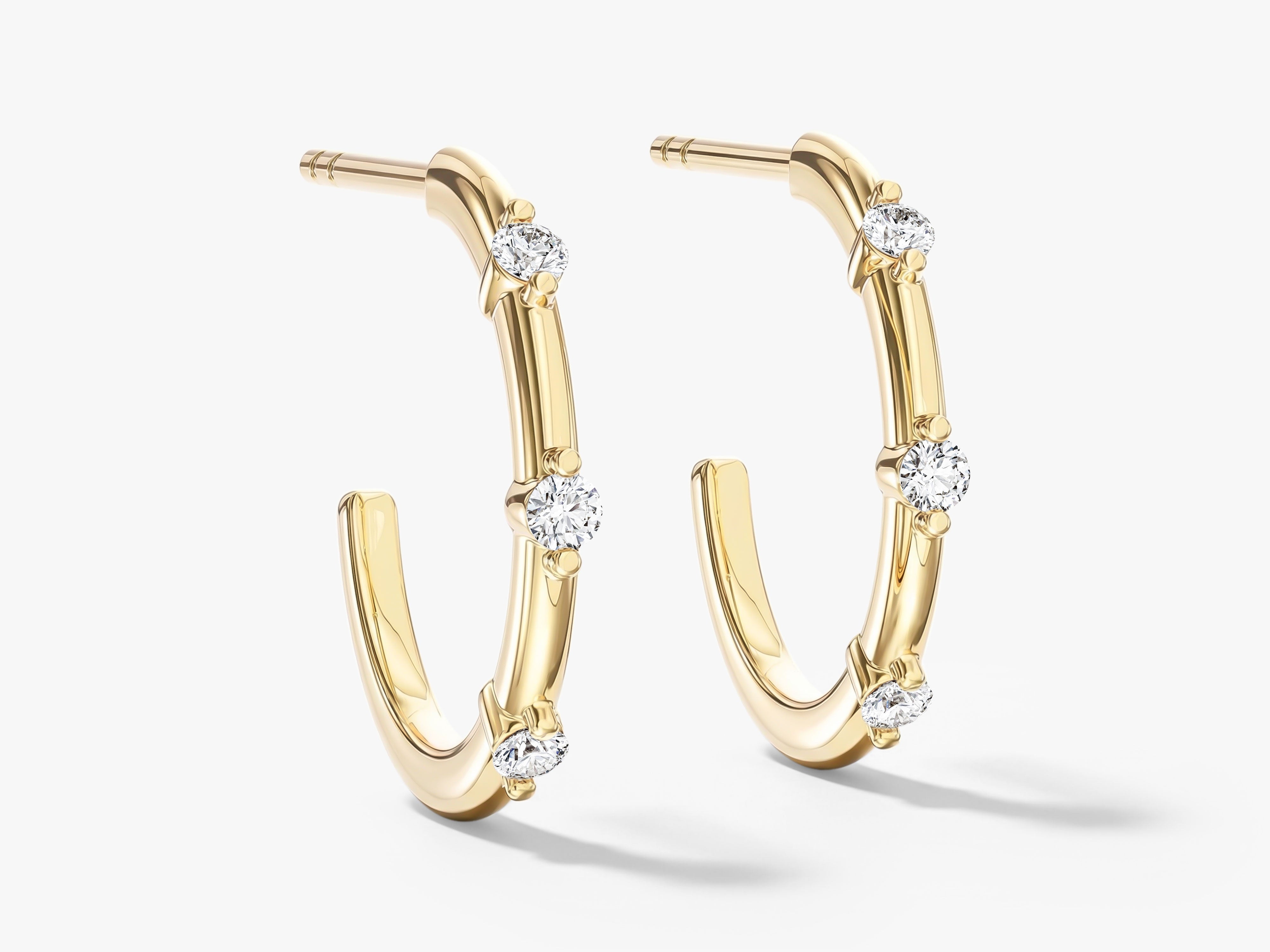 Sparkle Row Hoops