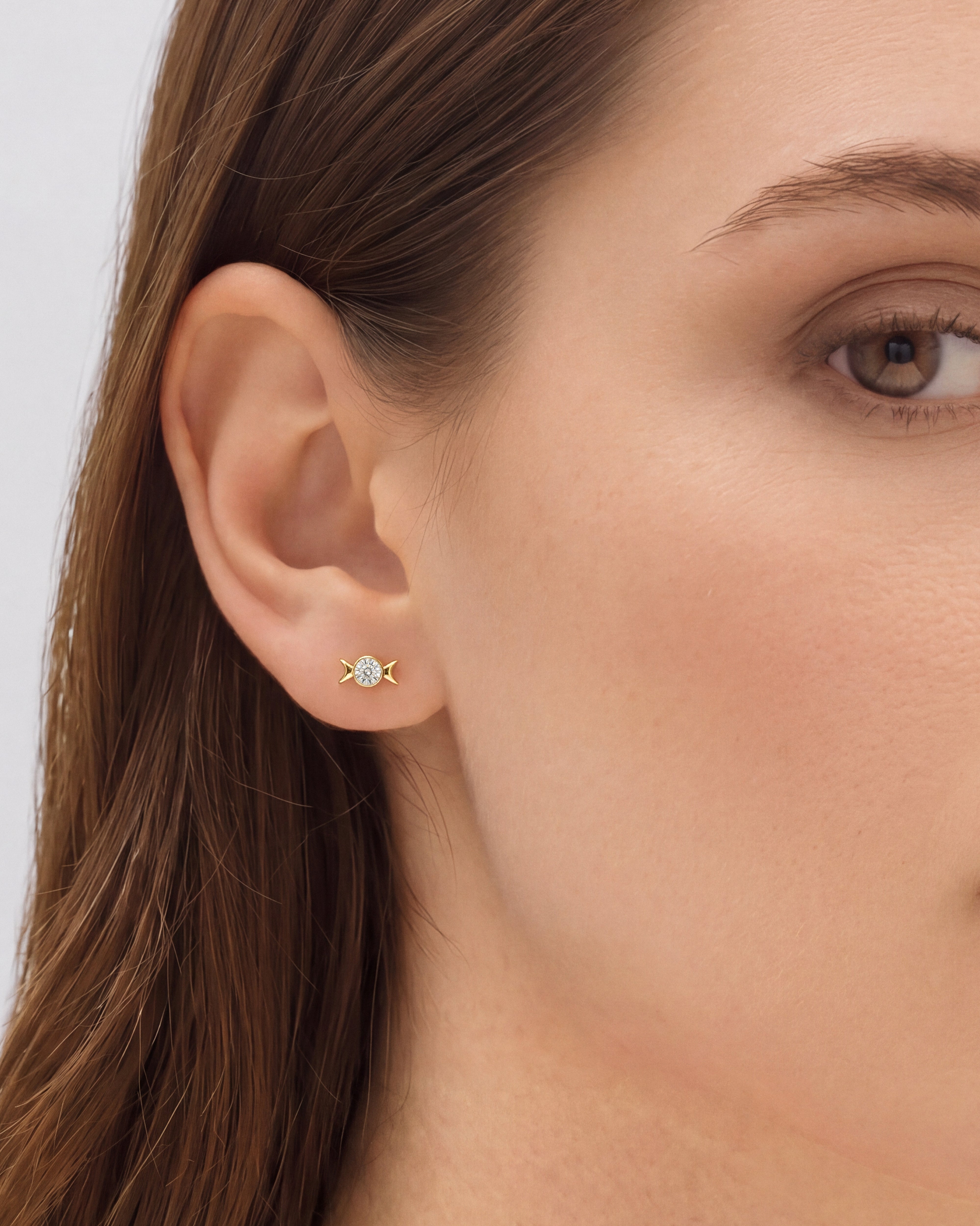 Moon Phase Studs