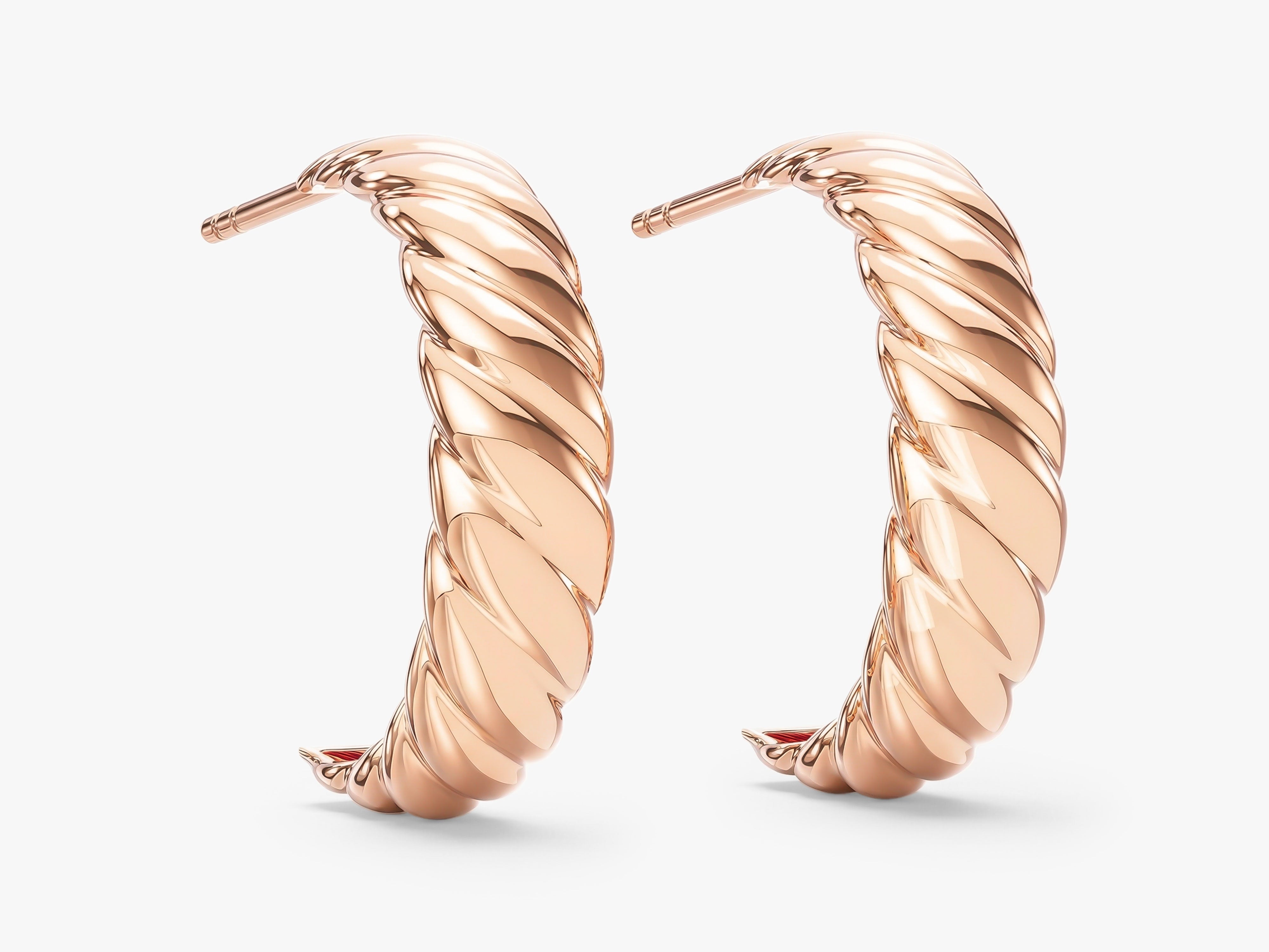 Croissant Statement Hoops