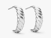 Croissant Statement Hoops