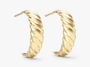 Croissant Statement Hoops
