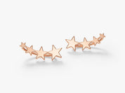 Star Trail Ear Climbers