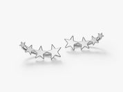 Star Trail Ear Climbers