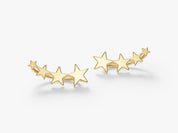 Star Trail Ear Climbers