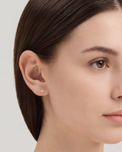 Bezel Set Stud Earrings (0.20 ct tw)