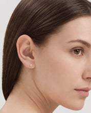 Bezel Set Stud Earrings (0.30 ct tw)